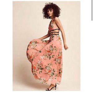 Express Strappy Cut-Out Maxi Dress-New w/ Tags